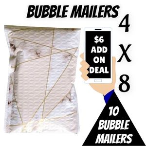 10 4X8 Marble Bubble Mailers Add-On Deal Must Buy $20 To Get These.